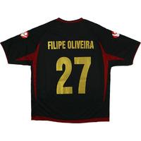 2008-09 Braga Match Issue Away Shirt Filipe Oliveira #25 (v Sivasspor)