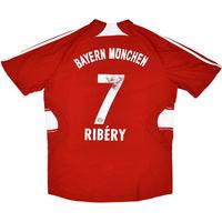 2007-09 Bayern Munich Home Shirt Ribéry #7 (Good) L