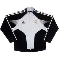 2004-05 Real Madrid Adidas Woven Presentation Jacket (Excellent) L