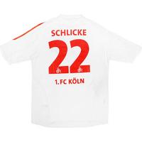 2005 06 fc koln match issue home shirt schlicke 22