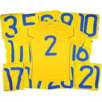 2010-11 Ukraine Match Issue Home Shirt #