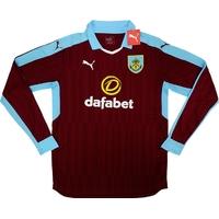 2016-17 Burnley Home L/S Shirt *BNIB* L