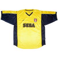 2000-01 Arsenal Player Issue Away Shirt XL