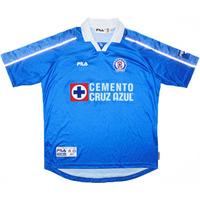 2000 Cruz Azul Home Shirt XL