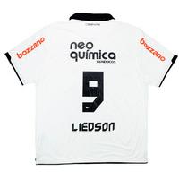 2011-12 Corinthians Home Shirt Liedson #9 (Excellent) XL