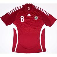2008-09 Latvia Match Issue Home Shirt #8