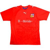 2006 08 czech republic home basic shirt excellent xl