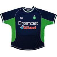 2000 01 saint etienne away shirt l