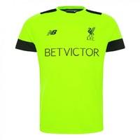 2016 2017 liverpool pro training shirt toxic