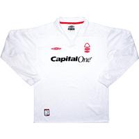 2003-04 Nottingham Forest L/S Away Shirt L