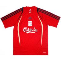 2009 10 liverpool adidas training shirt lxl