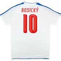 2016-17 Czech Republic Away Shirt Rosický #10 *w/Tags*