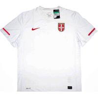 2010 11 serbia player issue away shirt wtags xl