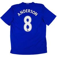 2008 09 manchester united third shirt anderson 8 s