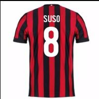 2017-2018 AC Milan Home Shirt (Suso 8) - Kids