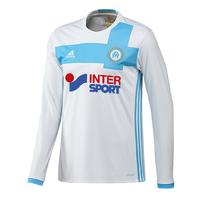 2016-2017 Marseille Adidas Home Long Sleeve Shirt