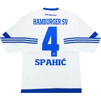 2015-16 Hamburg Adizero Player Issue Home L/S Shirt Spahi? #4 *w/Tags*