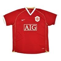 2006-07 Manchester United Home Shirt (Very Good) L