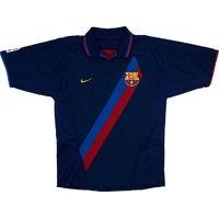 2002 04 barcelona away shirt very good xxl