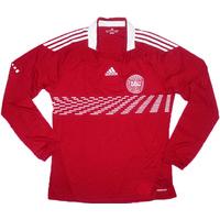 2010 11 denmark player issue home ls shirt l