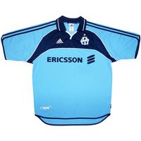 2000 01 olympique marseille away shirt excellent xl