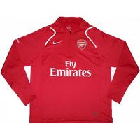 2006-07 Arsenal Nike 1/2 Zip Training Top (Excellent) XXL