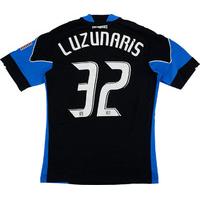 2011 San Jose Earthquakes Match Worn Home Shirt Luzunaris #32 (v Toronto)