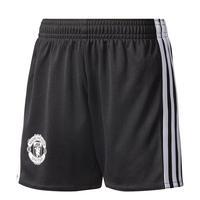 2017-2018 Man Utd Adidas Away Shorts (Kids)