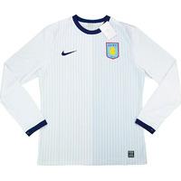2009-10 Aston Villa Player Issue Away L/S Shirt *BNIB* M