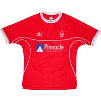 2000-02 Nottingham Forest Home Shirt (Fair) L