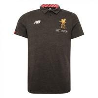 2017 2018 liverpool media motion polo shirt black