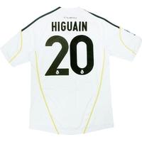 2009 10 real madrid home shirt higuain 20 excellent m