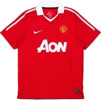 2010 11 manchester united home shirt excellent l