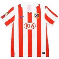 2010-11 Atletico Madrid Home Shirt (Excellent) XXL