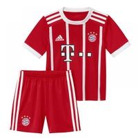 2017 2018 bayern munich adidas home little boys mini kit