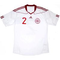 2009 11 denmark match issue away shirt 2