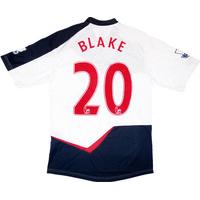 2011-12 Bolton Match Issue Home Shirt Blake #20 M