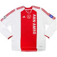 2005-06 Ajax Match Issue Champions League Home L/S Shirt Maduro #8