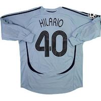 2006-07 Chelsea Match Issue CL GK Shirt Hilario #40