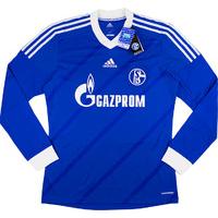 2012-14 Schalke Player Issue Home L/S Shirt *w/Tags*