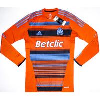 2011 12 olympique marseille techfit player issue third ls shirt bnib