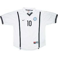 2000-02 Estonia Match Worn Away Shirt #10 (Kristal)