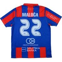 2011-12 Hajduk Split Match Issue Centenary Away Shirt Malo?a #22