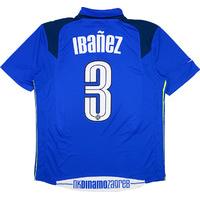 2009-10 Dinamo Zagreb Match Issue Home Shirt Ibañez #3