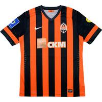 2013-15 Shakhtar Donetsk Match Issue Home Shirt Ordets #18