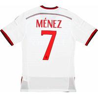 2014 15 ac milan player issue adizero away shirt mnez 7 wtags m