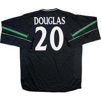 2001 02 celtic match worn champions league gk shirt douglas 20 v ajax