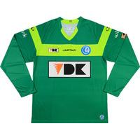 2015 16 kaa gent gk green shirt bnib