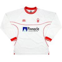 2000 02 nottingham forest away ls shirt excellent l