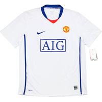 2008 10 manchester united away shirt wtags xxl